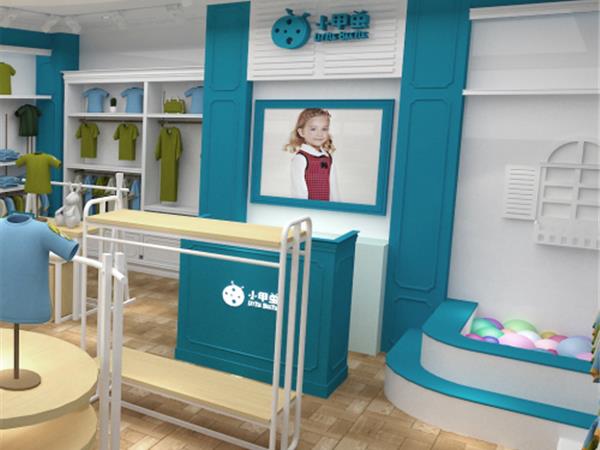 小甲虫童装店铺展示