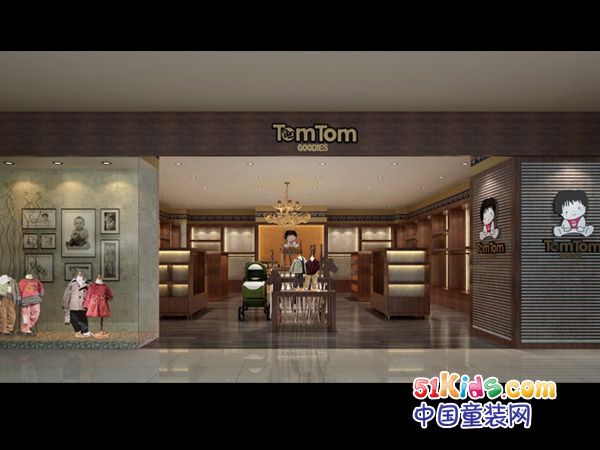 汤姆故事童装店铺展示