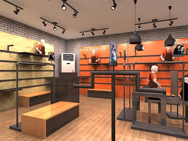 兔仔唛童装店铺展示