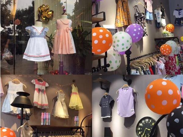 小衣部落童装店铺展示