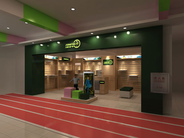 ANNAIER童装店铺展示