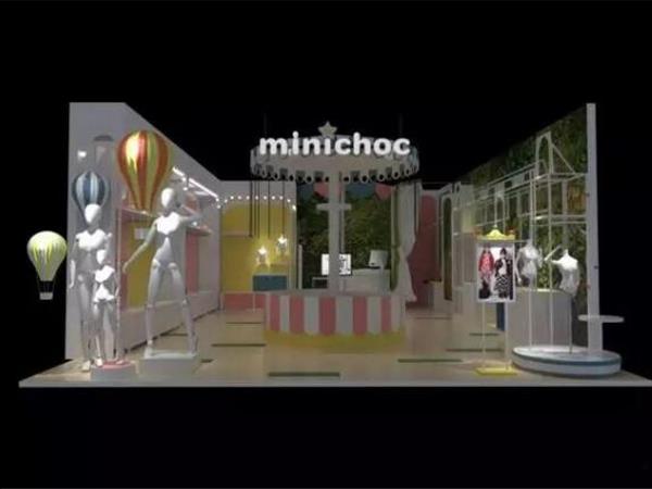 MINICHOC童装店铺展示