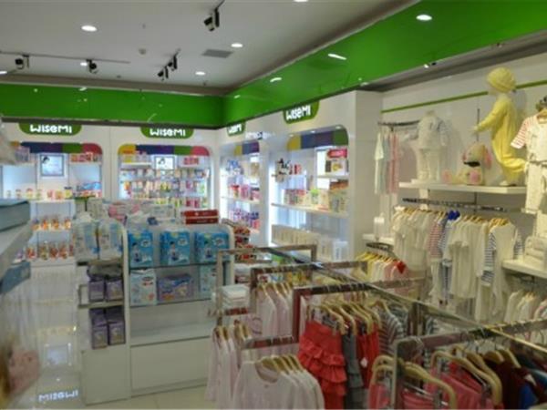 wisemi童装店铺展示